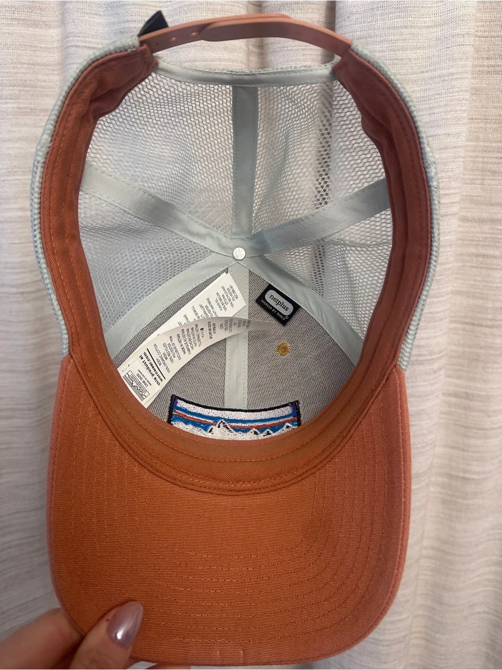 Patagonia Two-Tone Mesh Trucker Hat - Mustard & Rust